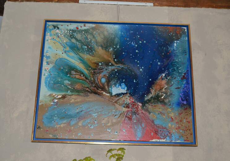 Peinture Epsylon Point J'ai retrouvé des photos de peinture de mon frère, les voilà.